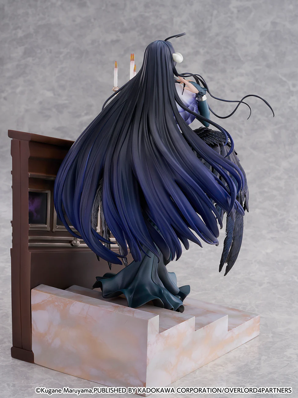 OVERLORD - Albedo 1/7 Scale Figure -Jet Black Dress Ver.- - Image 5