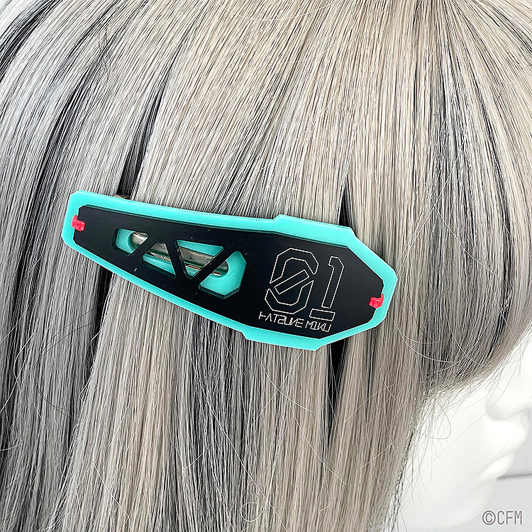 Hatsune Miku - armored barrette unit [type00] Hatsune Miku model/Kagamine Rin model/Kagamine Len model/Megurine Luka model/MEIKO model/KAITO model - Image 3
