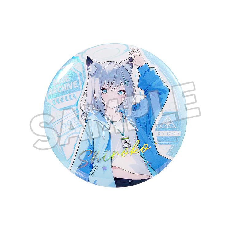 Blue Archive - Holiday Saunter Series 75mm Badge (KAZUSA/YUUKA/HINA/SHIROKO/MIKA) - Image 10