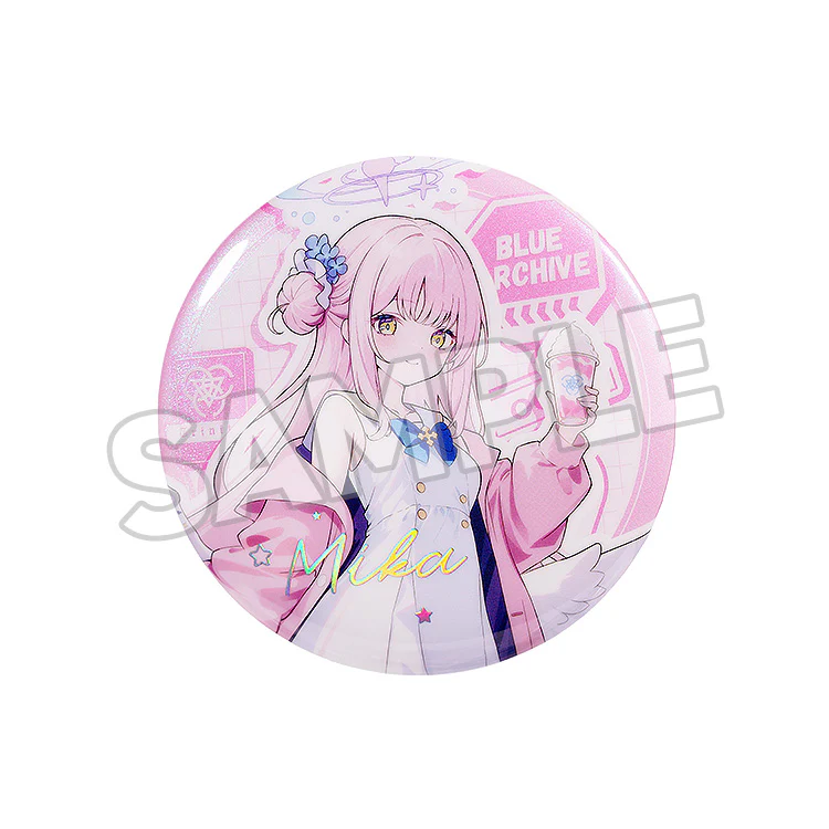Blue Archive - Holiday Saunter Series 75mm Badge (KAZUSA/YUUKA/HINA/SHIROKO/MIKA) - Image 11