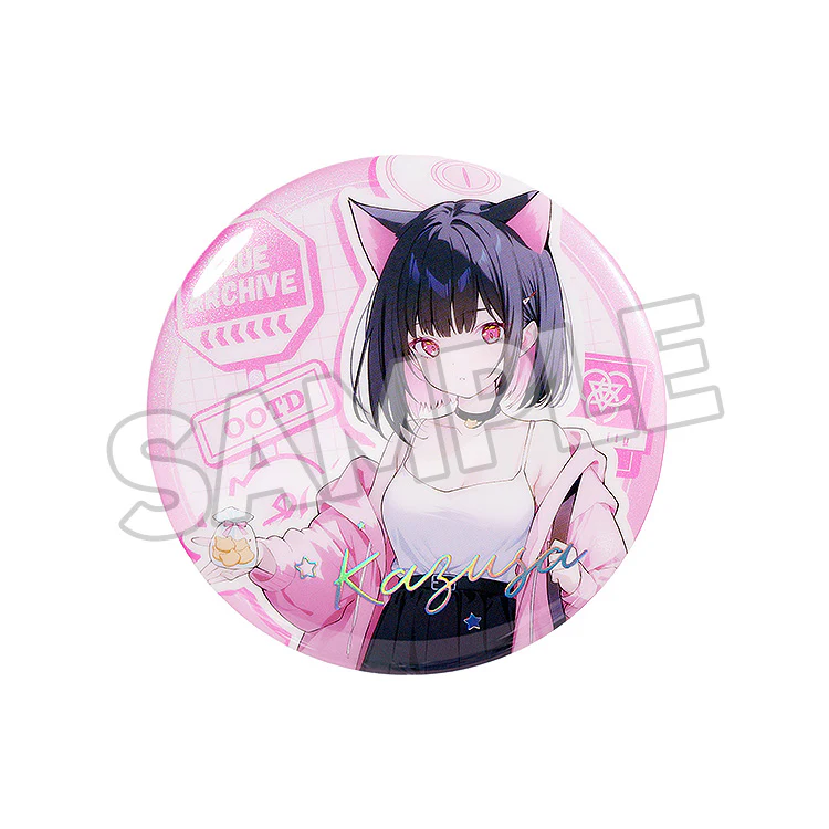 Blue Archive - Holiday Saunter Series 75mm Badge (KAZUSA/YUUKA/HINA/SHIROKO/MIKA) - Image 12