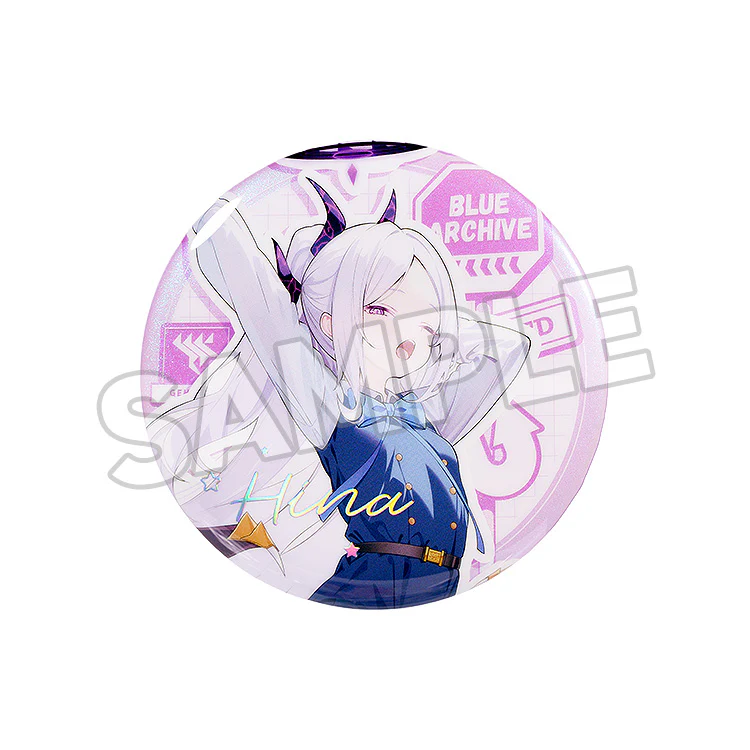 Blue Archive - Holiday Saunter Series 75mm Badge (KAZUSA/YUUKA/HINA/SHIROKO/MIKA) - Image 14