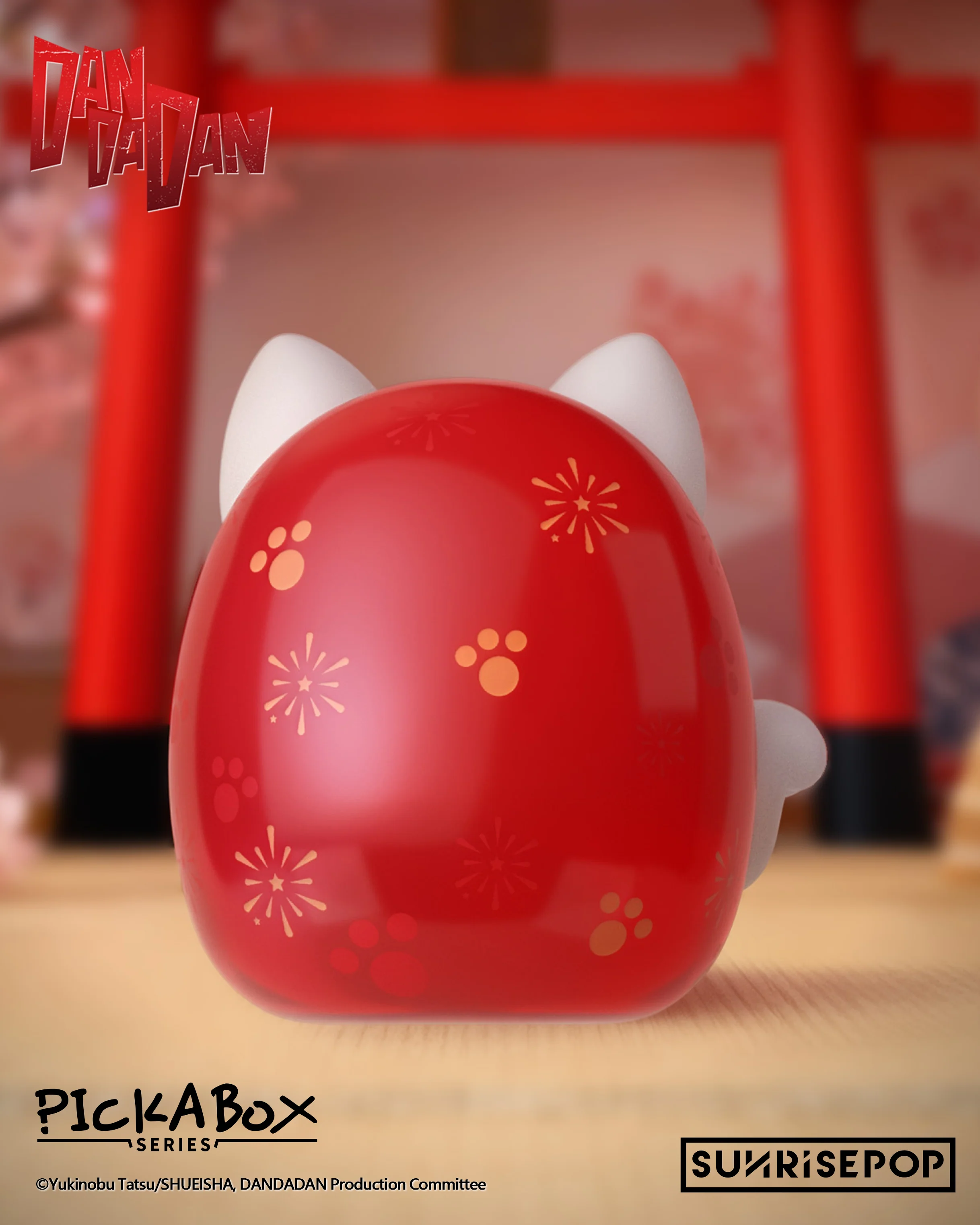 DAN DA DAN - Turbo Granny Daruma Lucky Cat Figure - Image 4