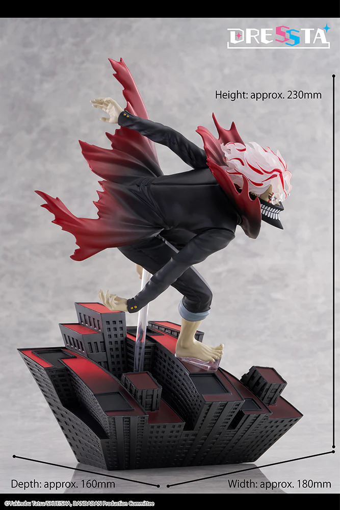 Dandadan - DRESSTA Statue Figure Okarun (Transformed) - Image 7