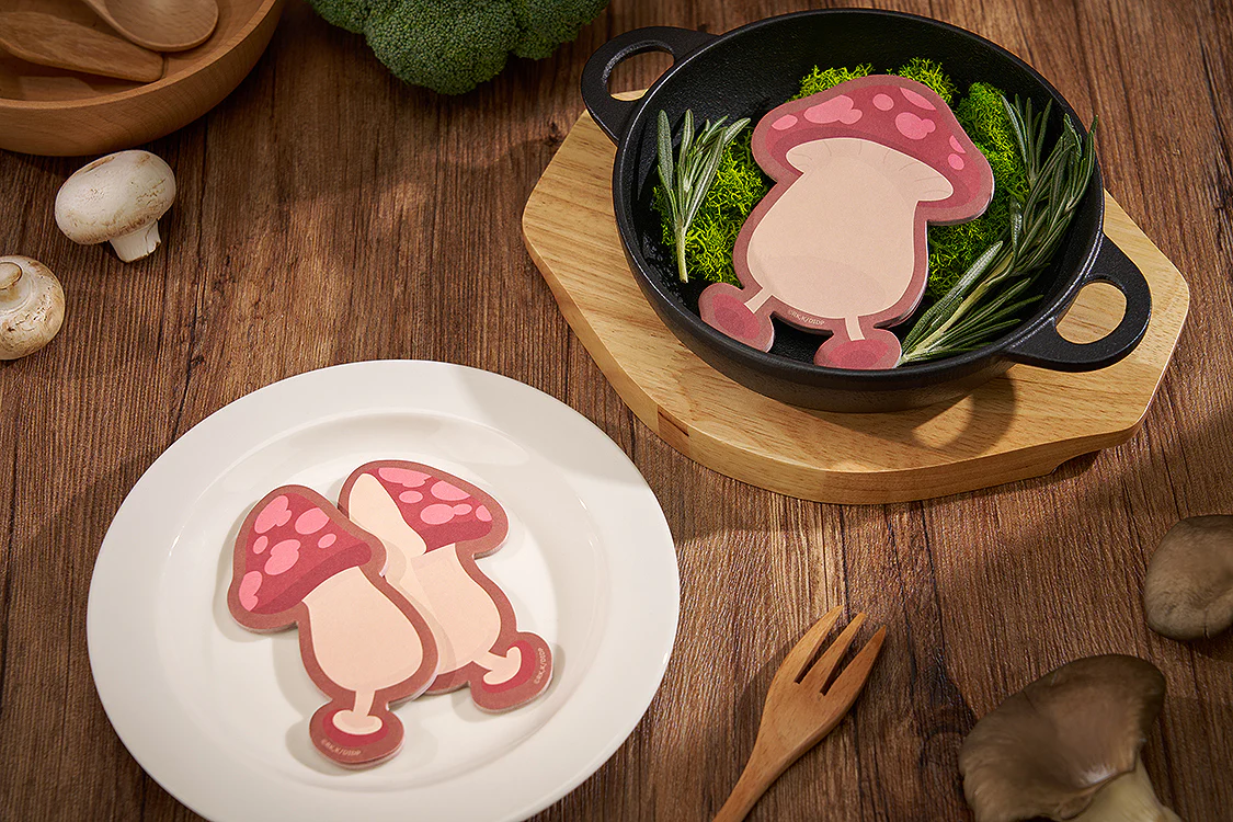 Delicious in Dungeon - Walking Mushroom Sticky Notes A/B - Image 5