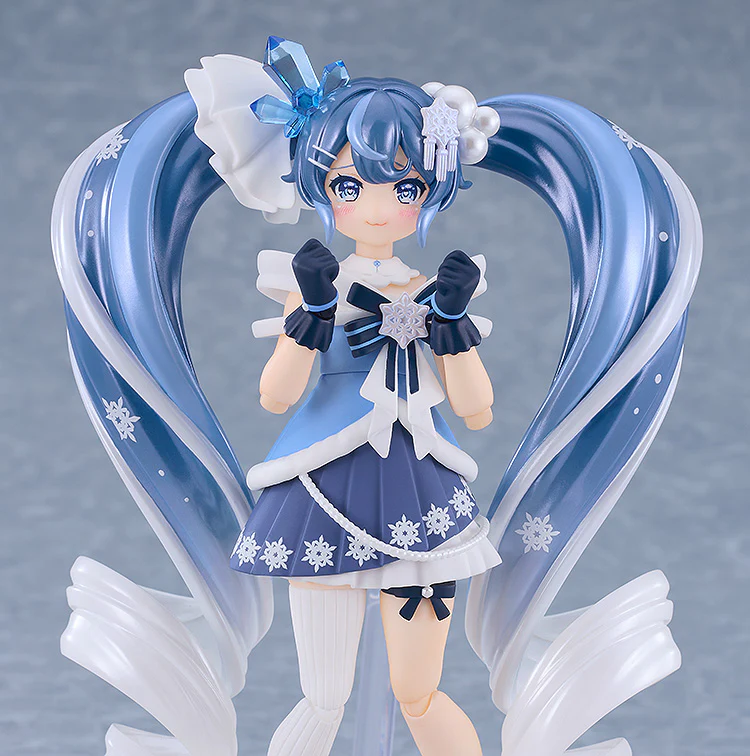 Hatsune Miku - figma Snow Miku: Crystal Snow ver. Figure - Image 2