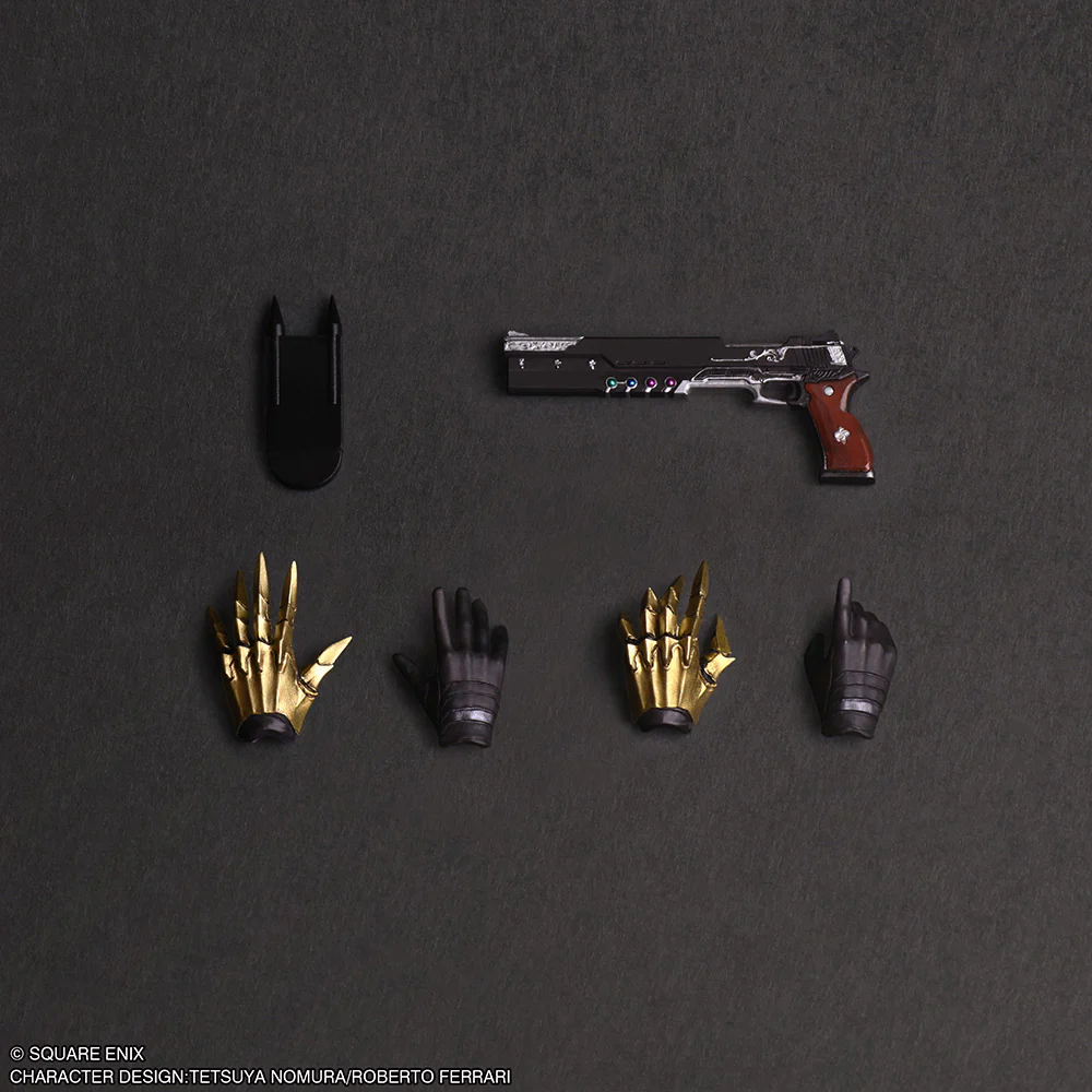 Final Fantasy VII REBIRTH - PLAY ARTS SHIN Vincent Valentine Figure - Image 8