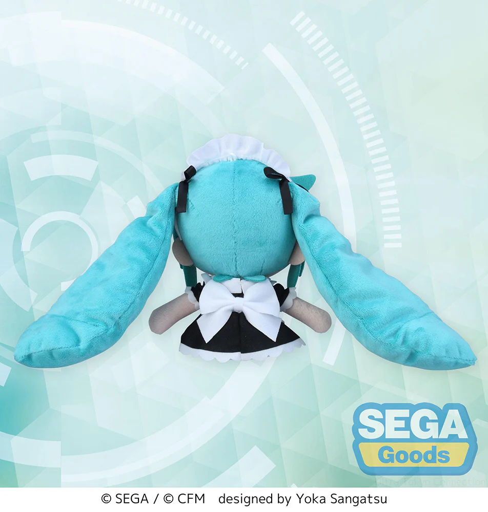 Hatsune Miku - fuwa petit "Hatsune Miku: Project DIVA Arcade Future Tone" Mini Plush "Hatsune Miku" Maid Ver. (EX) - Image 3