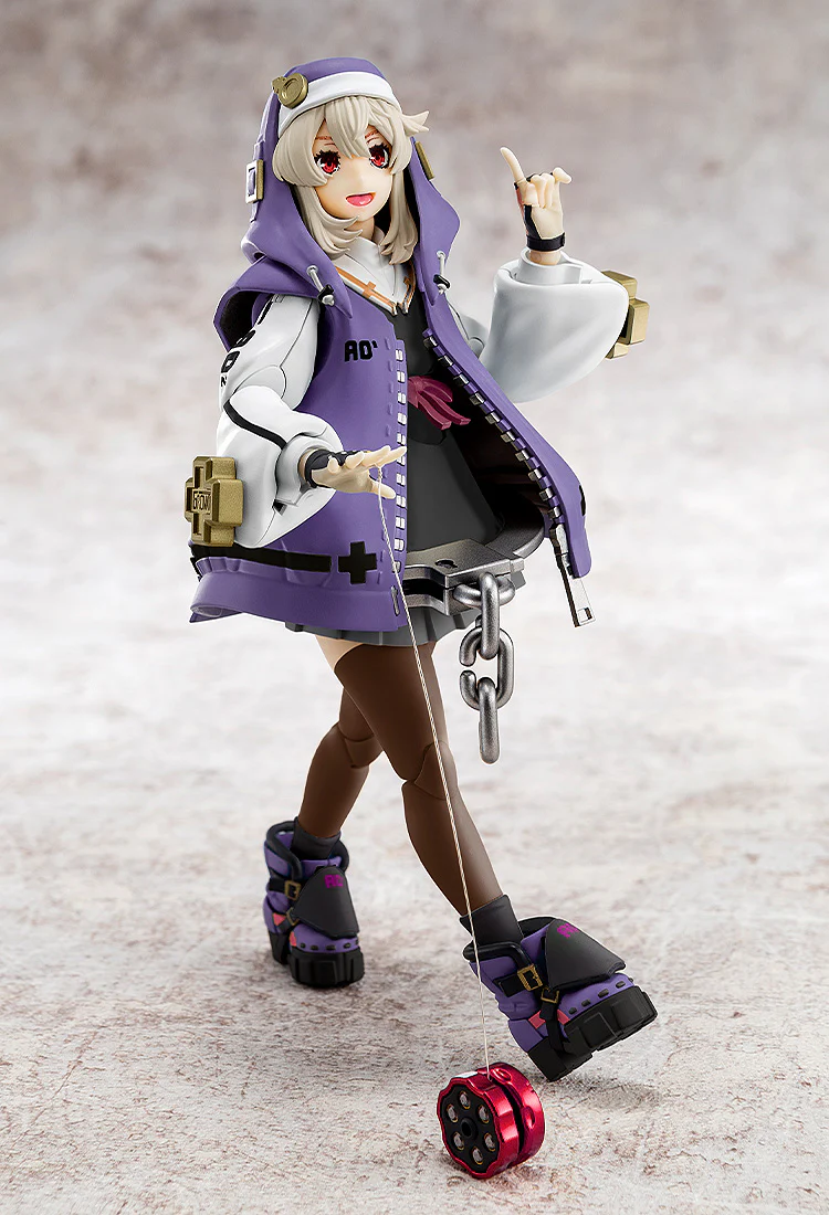 GUILTY GEAR -STRIVE- - Bridget Articulated Plastic Model Kit PURPLE COLOR Ver. - Image 4