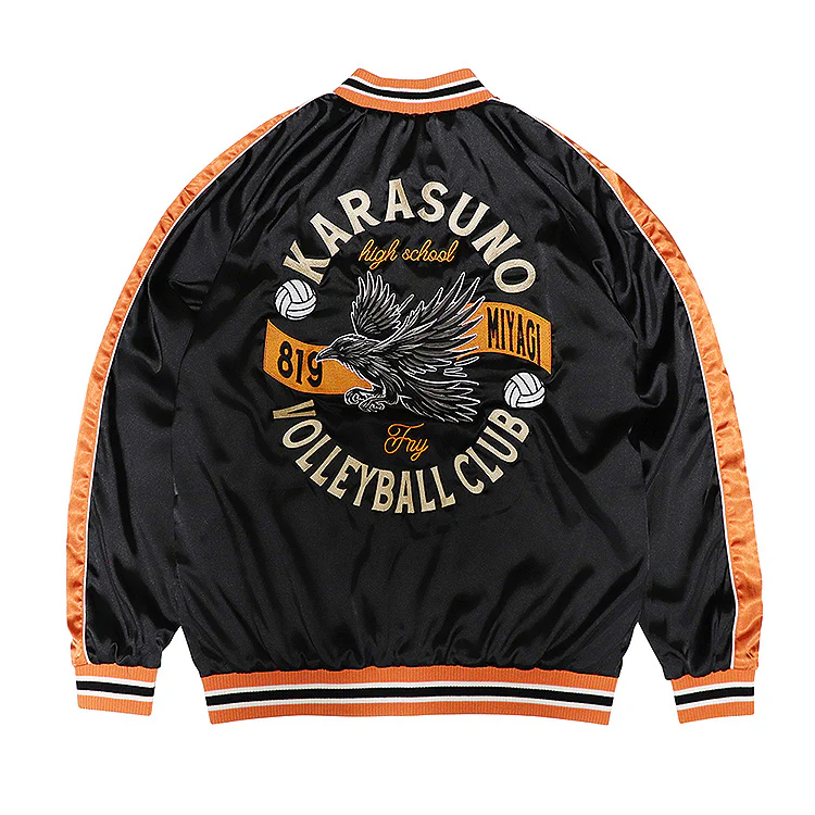 Haikyu!! Souvenir Jacket: Karasuno High School S/M/L/XL - Image 2