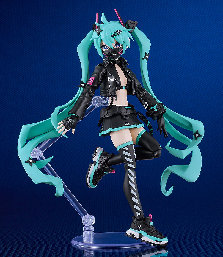 Hatsune Miku - PLAMATEA Hatsune Miku: Chuocho Tactical Craft Ver. Model Kit - Image 8