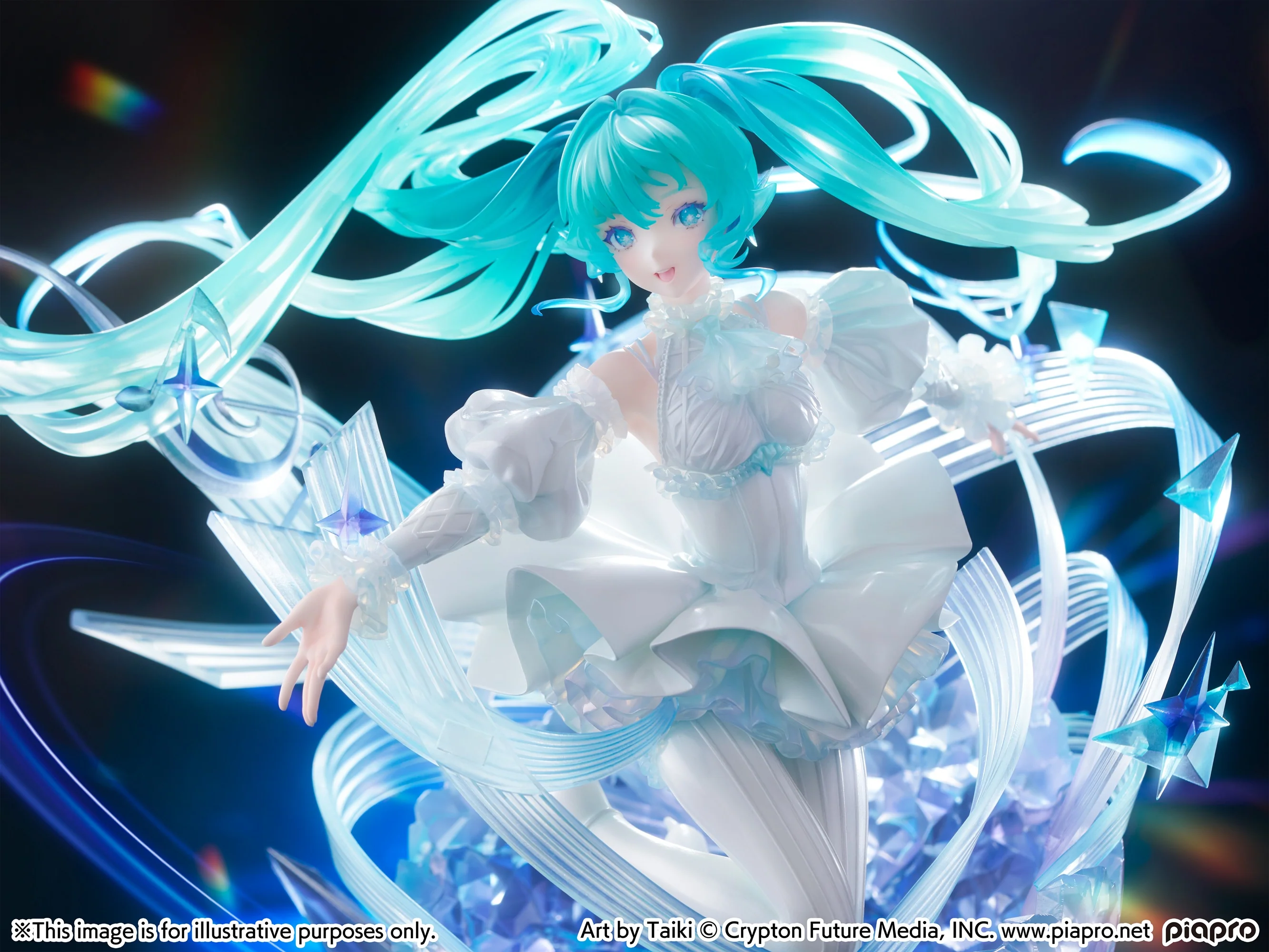 Hatsune Miku -Crystal Dress Ver. - 1/7 Scale Figure - Image 10