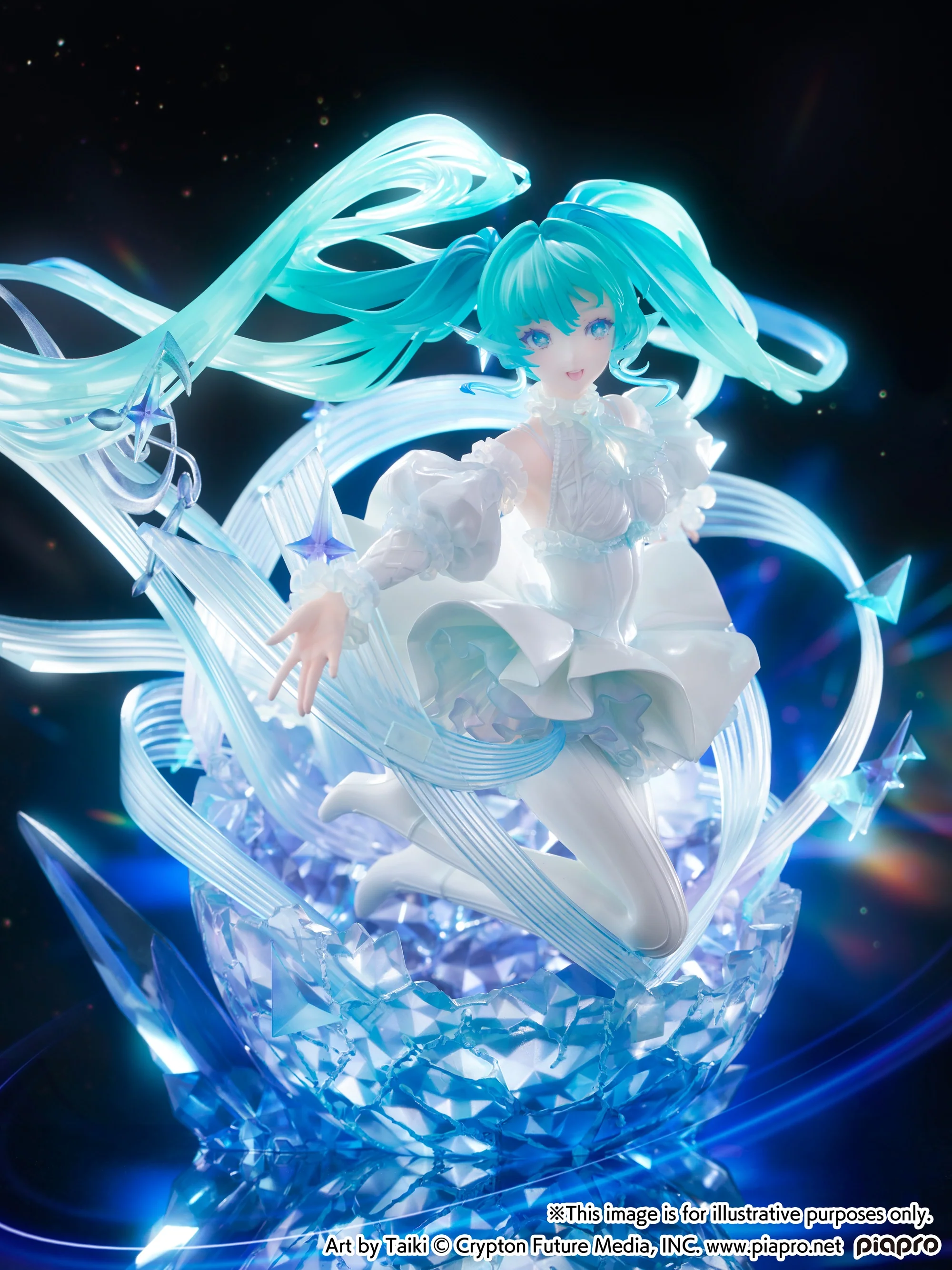 Hatsune Miku -Crystal Dress Ver. - 1/7 Scale Figure - Image 9