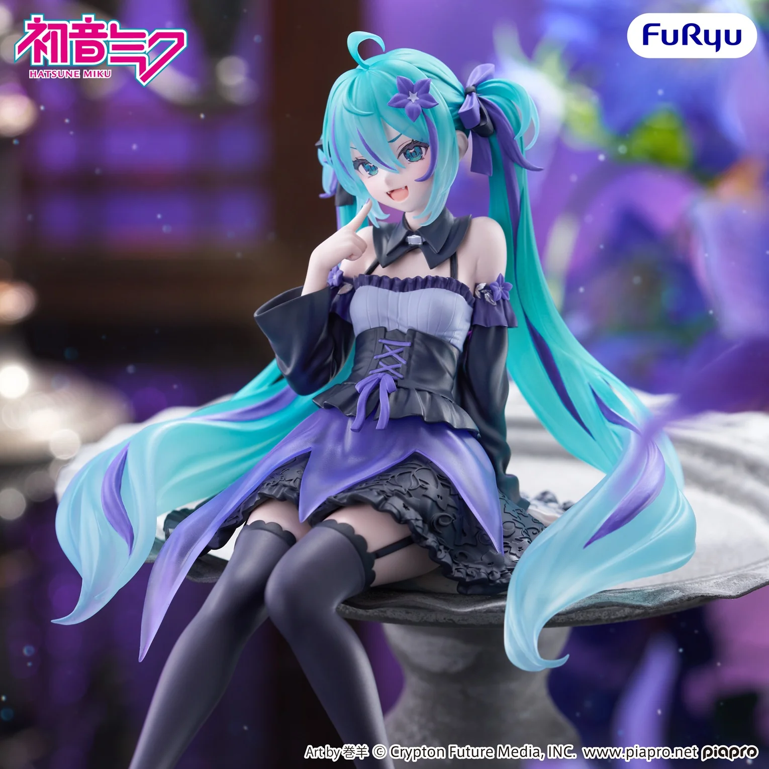 Hatsune Miku - Flower Fairy Bellflower Noodle Stopper Figure - Image 2