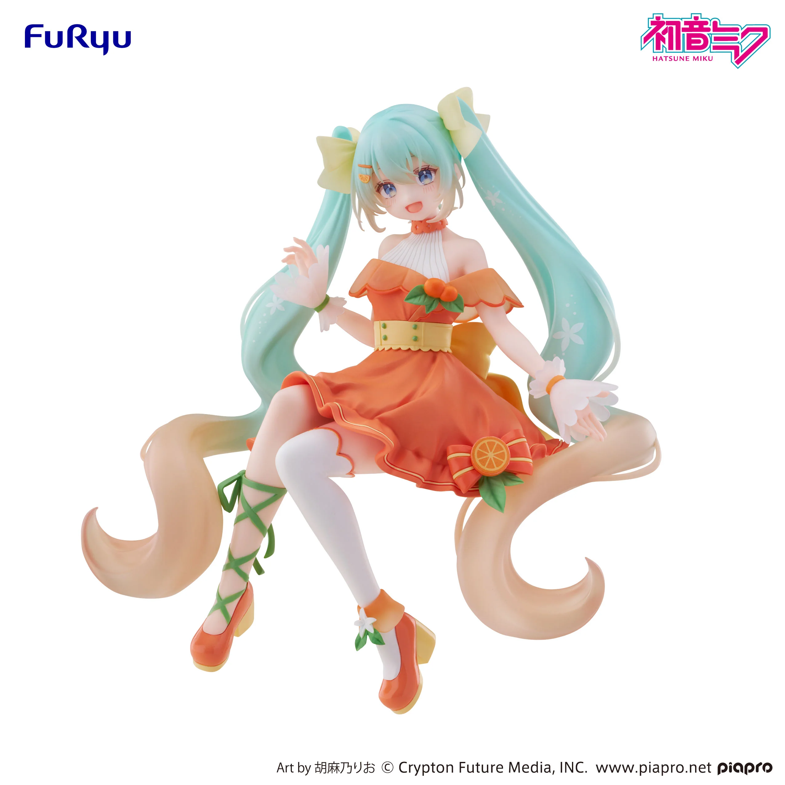 Hatsune Miku - Noodle Stopper Figure -Hatsune Miku Citrus ver.- - Image 3