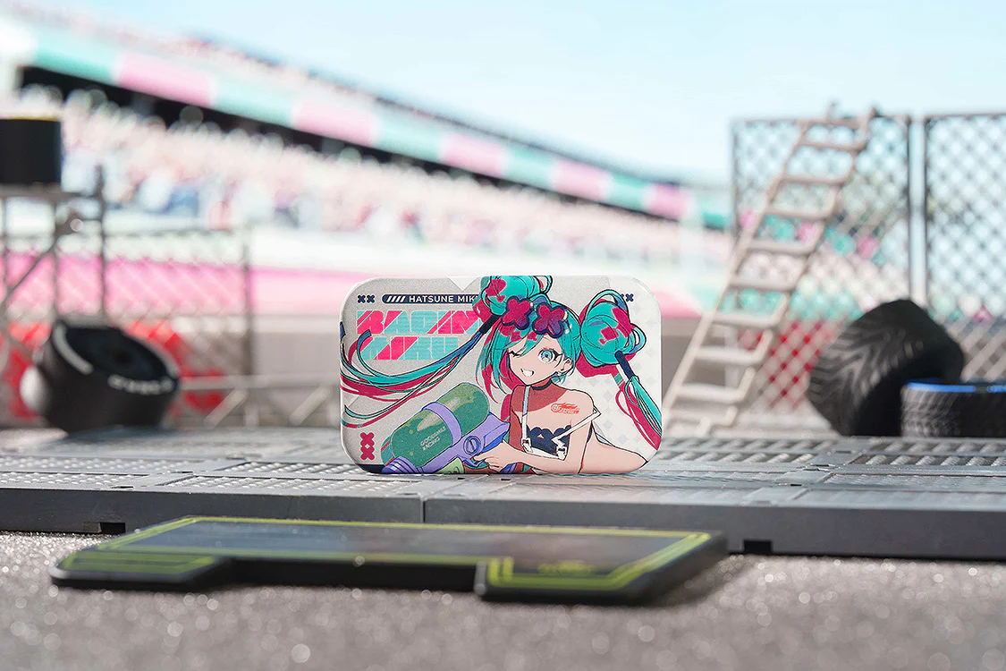 Hatsune Miku GT Project - Hatsune Miku: Racing Ver. 2025 Collectible Pinback Button - Image 4