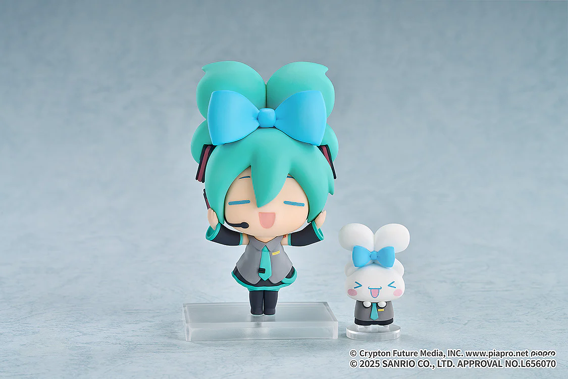 Hatsune Miku x Cinnamoroll Chibi Figure - Image 5