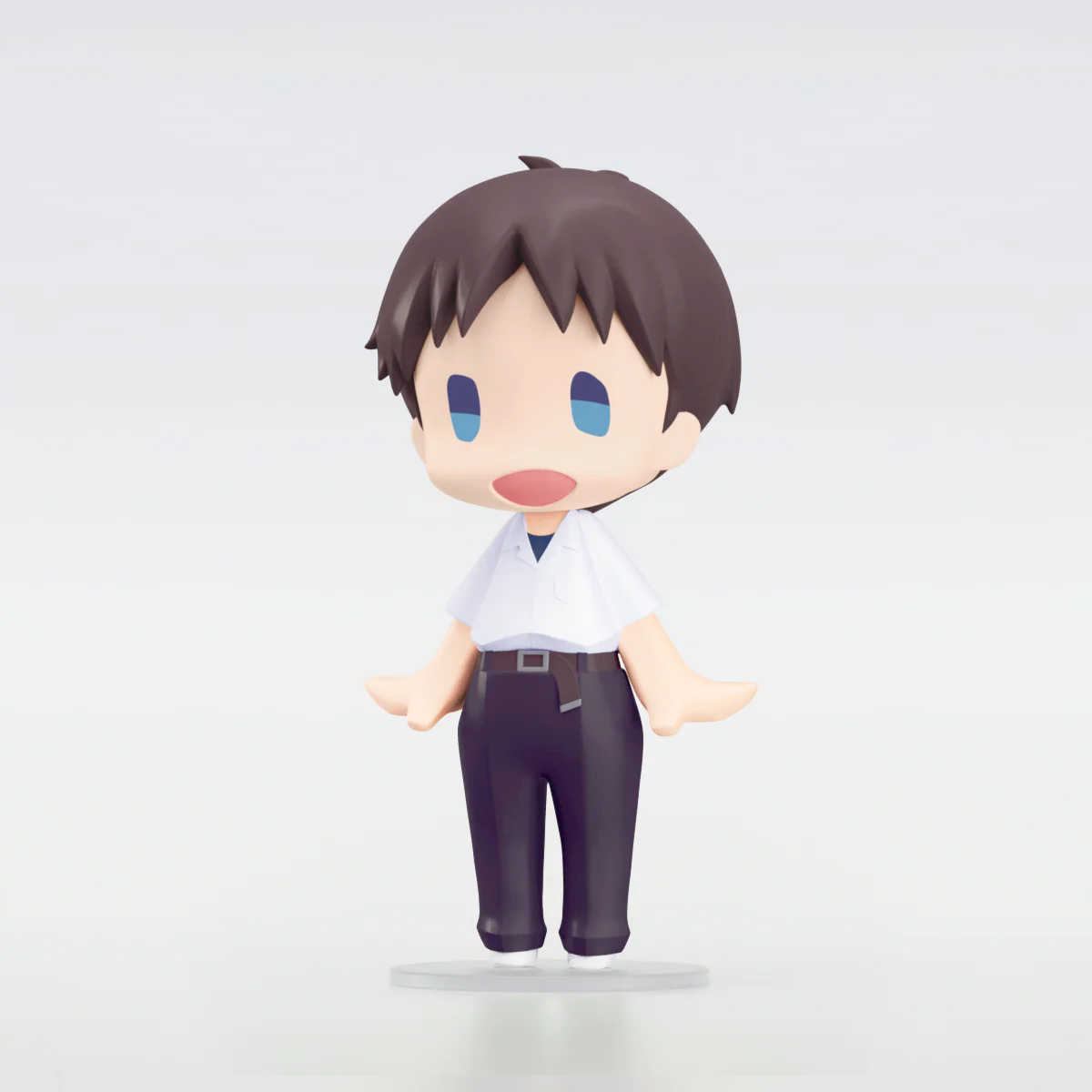 Rebuild of Evangelion - HELLO! GOOD SMILE Shinji Ikari: School Uniform Ver. Figure - Image 3