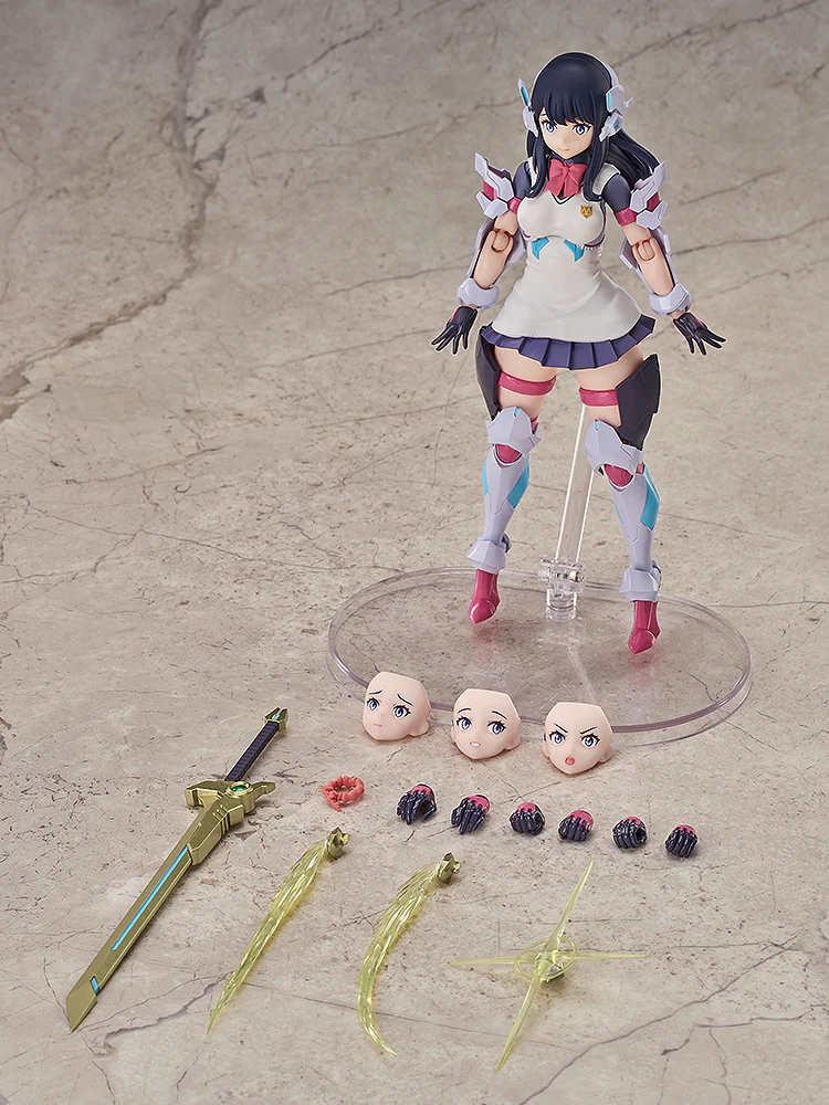 GRIDMAN UNIVERSE - Hyper Body Rikka Takarada Figure (GRID TECTOR Ver.) - Image 9
