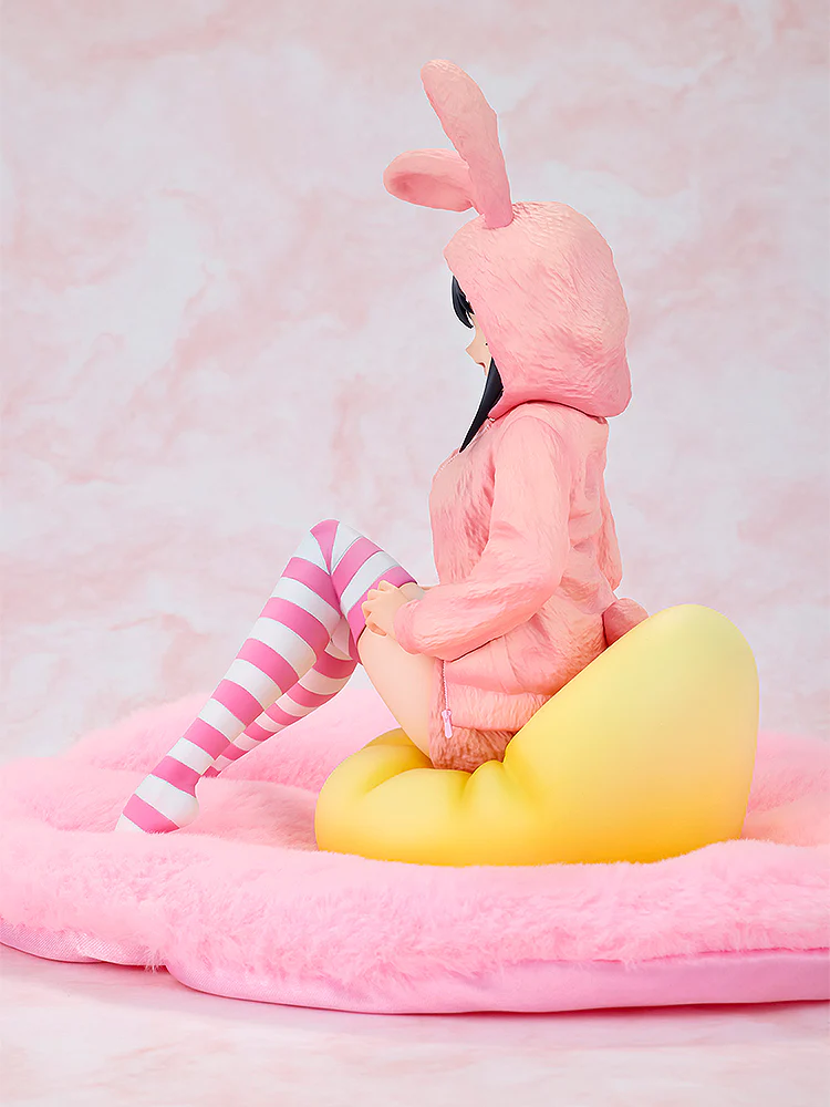 Rascal Does Not Dream of Series - Mai Sakurajima Hoodie☆Look Rabbit Ears Ver. Popular Edition 1/7 Scale Figure - Image 6