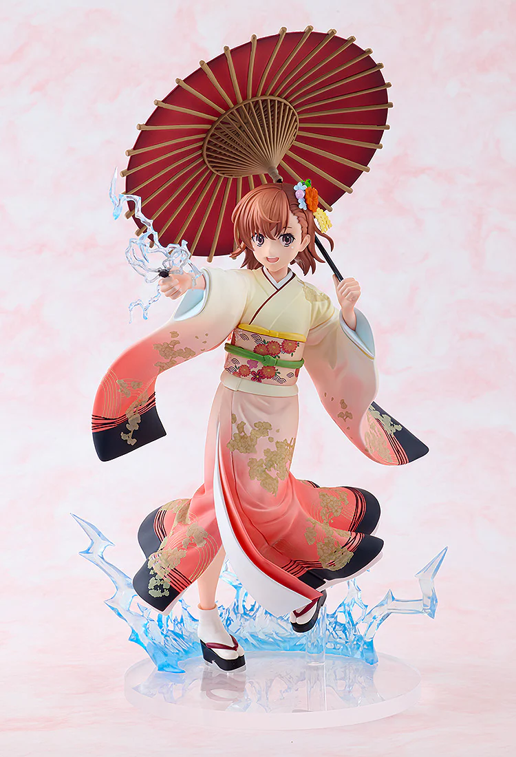 A Certain Scientific Railgun T - Mikoto Misaka Furisode Kimono ver. 1/7 Scale Figure - Image 5