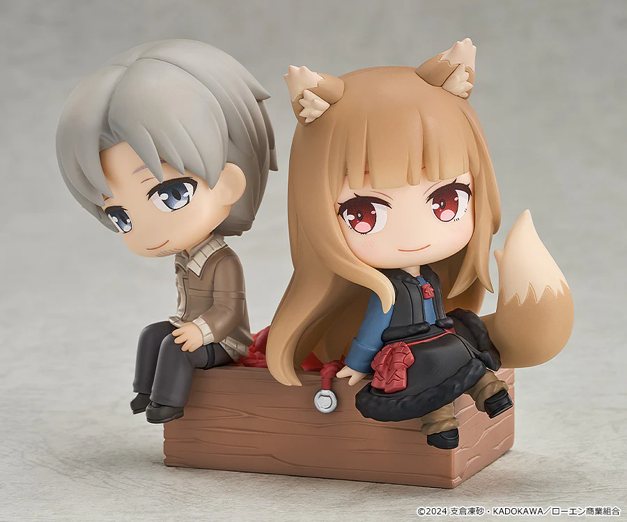 Spice and Wolf: Merchant Meets the Wise Wolf - Mini Memory Lawrence & Holo Figures - Image 2