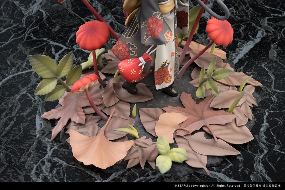 Mushroom Girls Series No.6 Marasmius Haematocephalus 1/1 Scale Figure - Image 10