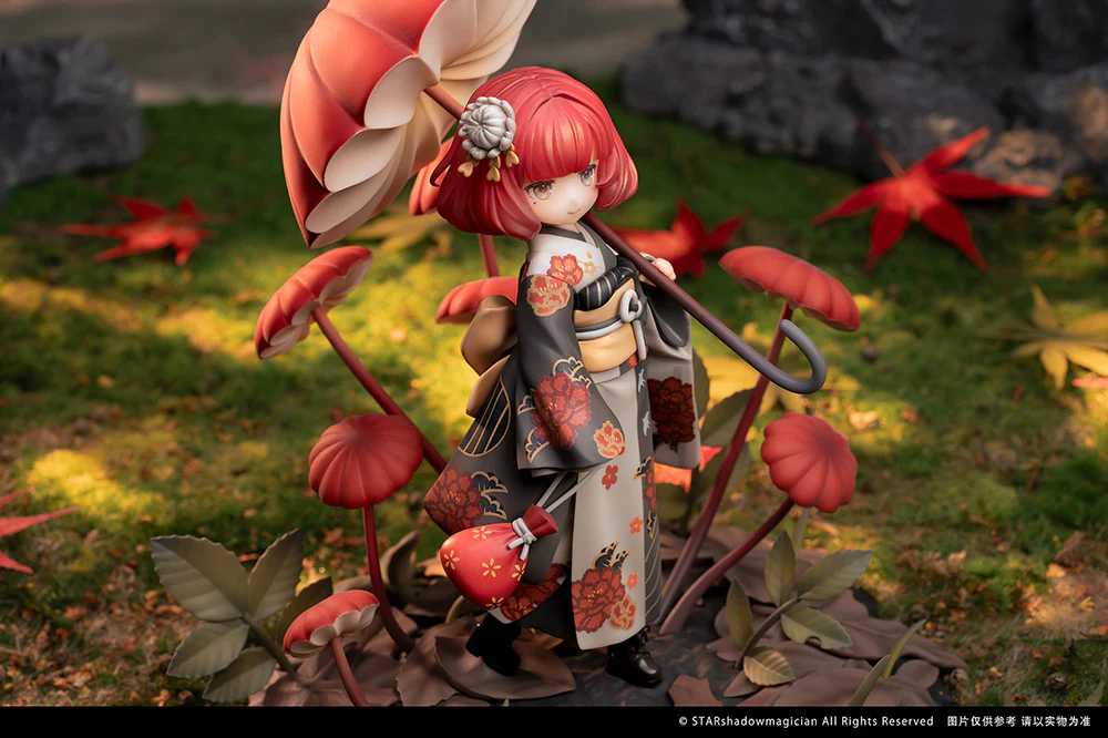 Mushroom Girls Series No.6 Marasmius Haematocephalus 1/1 Scale Figure - Image 19
