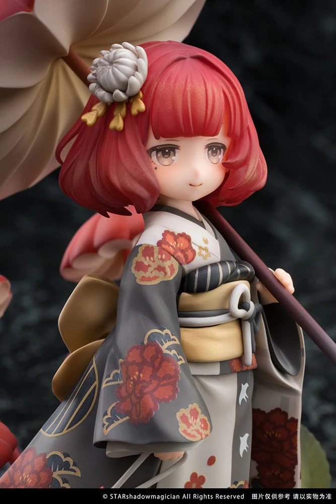 Mushroom Girls Series No.6 Marasmius Haematocephalus 1/1 Scale Figure - Image 2