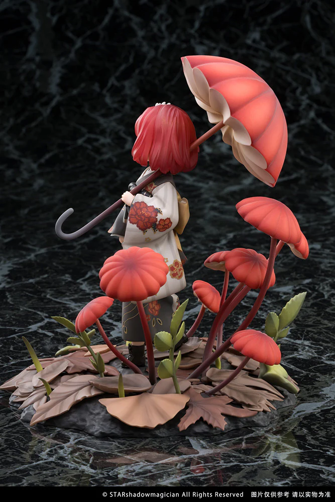 Mushroom Girls Series No.6 Marasmius Haematocephalus 1/1 Scale Figure - Image 20