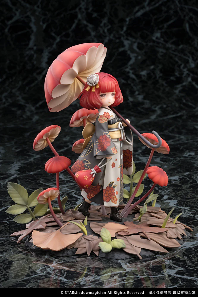 Mushroom Girls Series No.6 Marasmius Haematocephalus 1/1 Scale Figure - Image 23