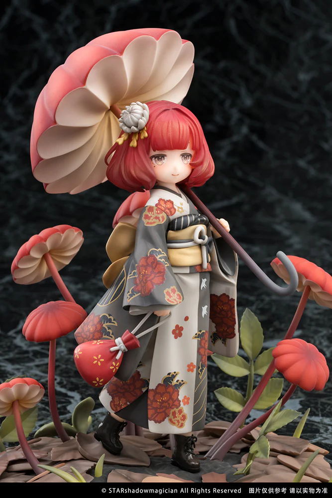 Mushroom Girls Series No.6 Marasmius Haematocephalus 1/1 Scale Figure - Image 24