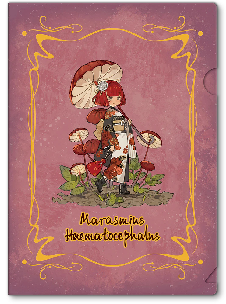 Mushroom Girls Series No.6 Marasmius Haematocephalus 1/1 Scale Figure - Image 26