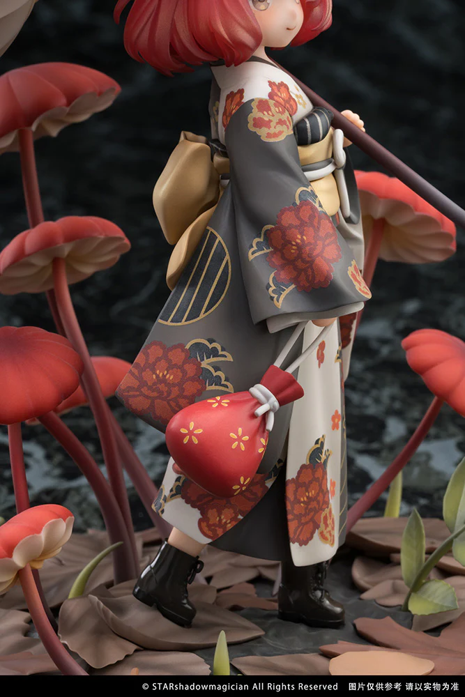 Mushroom Girls Series No.6 Marasmius Haematocephalus 1/1 Scale Figure - Image 5
