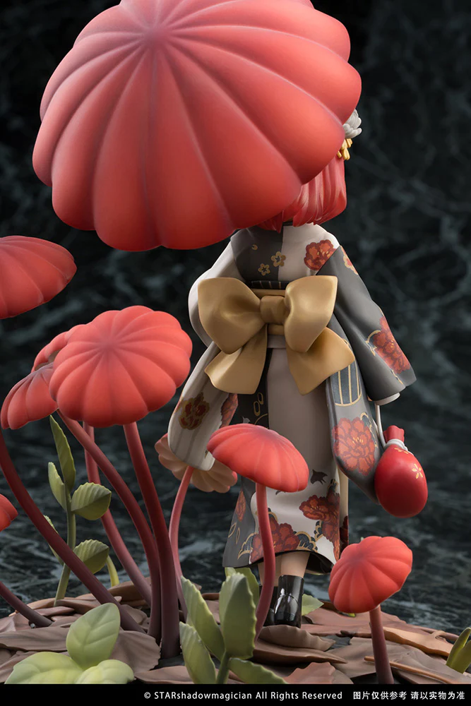 Mushroom Girls Series No.6 Marasmius Haematocephalus 1/1 Scale Figure - Image 7
