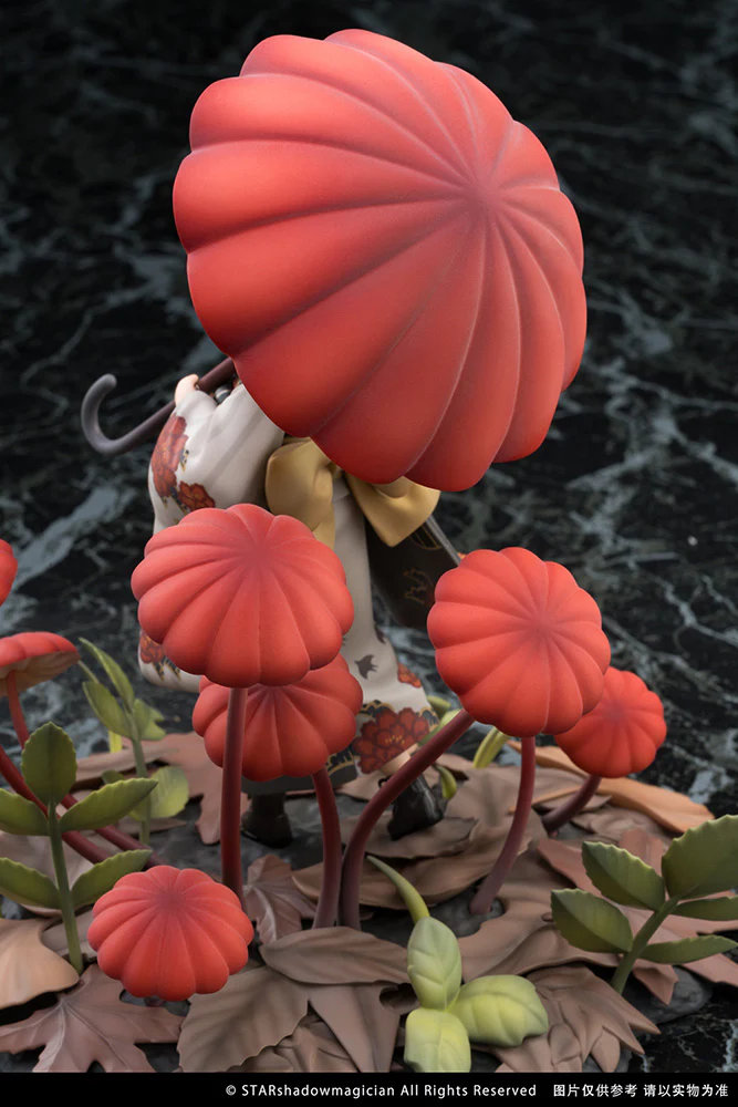 Mushroom Girls Series No.6 Marasmius Haematocephalus 1/1 Scale Figure - Image 8
