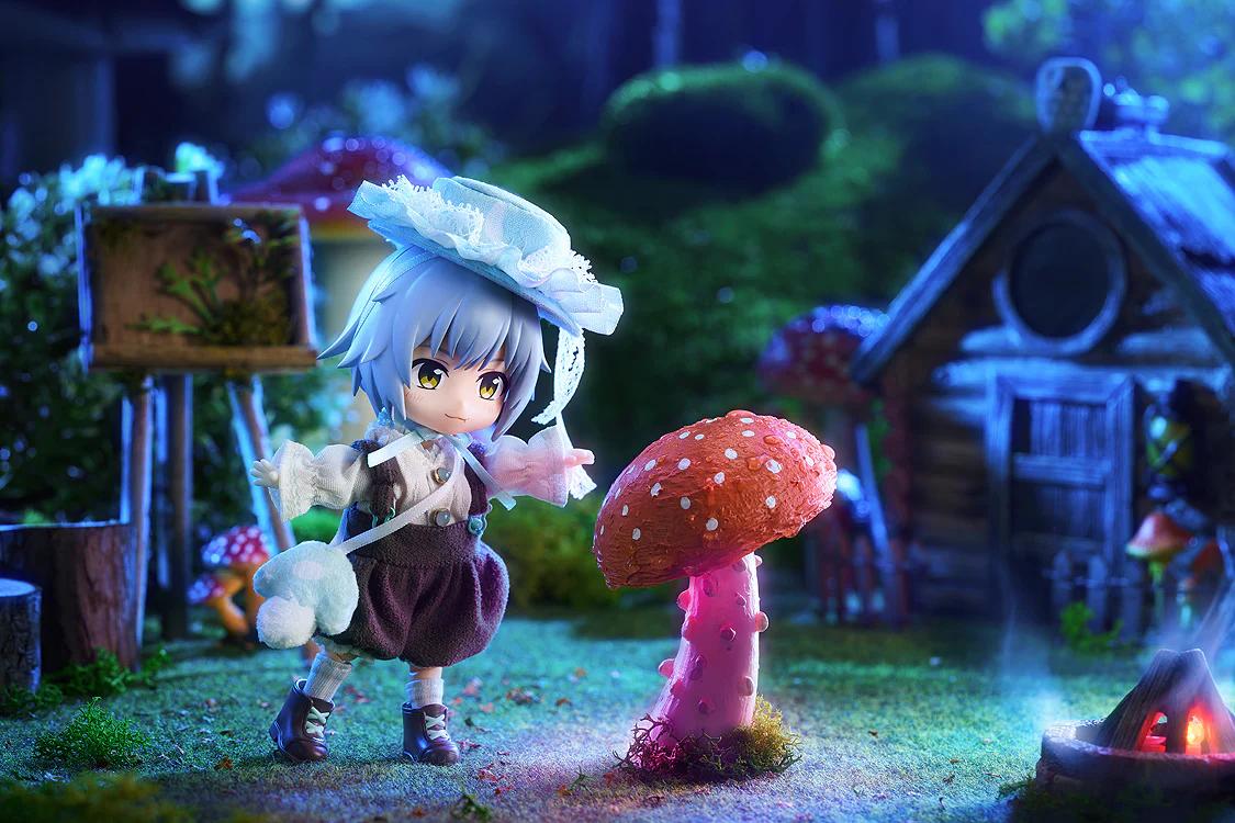 Nendoroid Doll Outfit Set: Mushroom  - Boy (Green/Purple) - Image 5