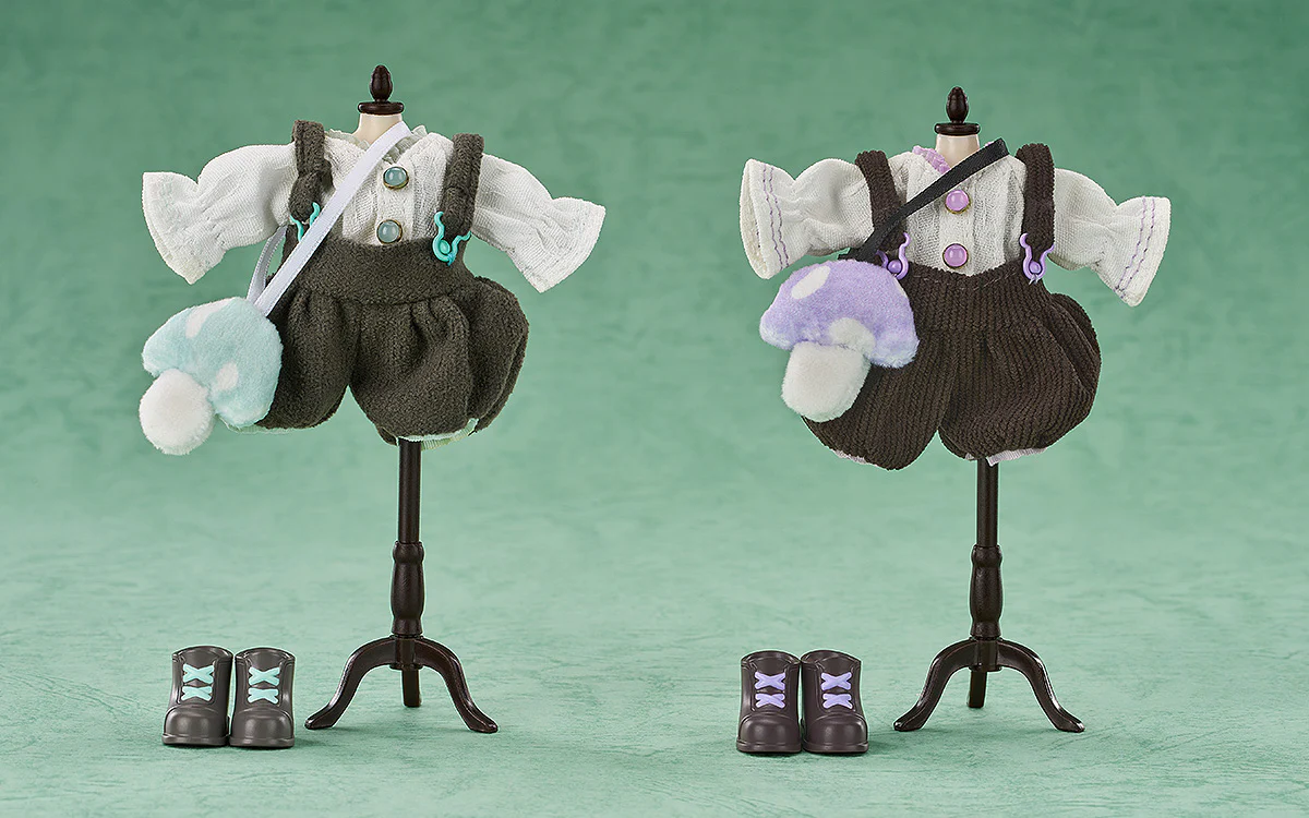 Nendoroid Doll Outfit Set: Mushroom  - Boy (Green/Purple) - Image 8