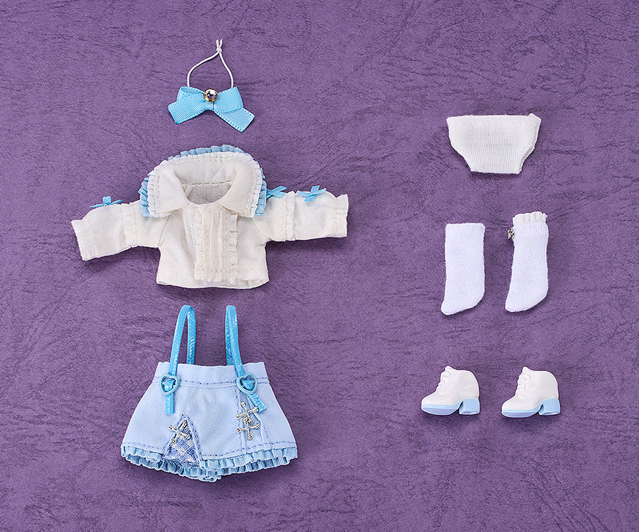 Nendoroid Doll Outfit Set: Suspender Skirt Set (Pink & Black/White & Pink/White & Blue) - Image 3
