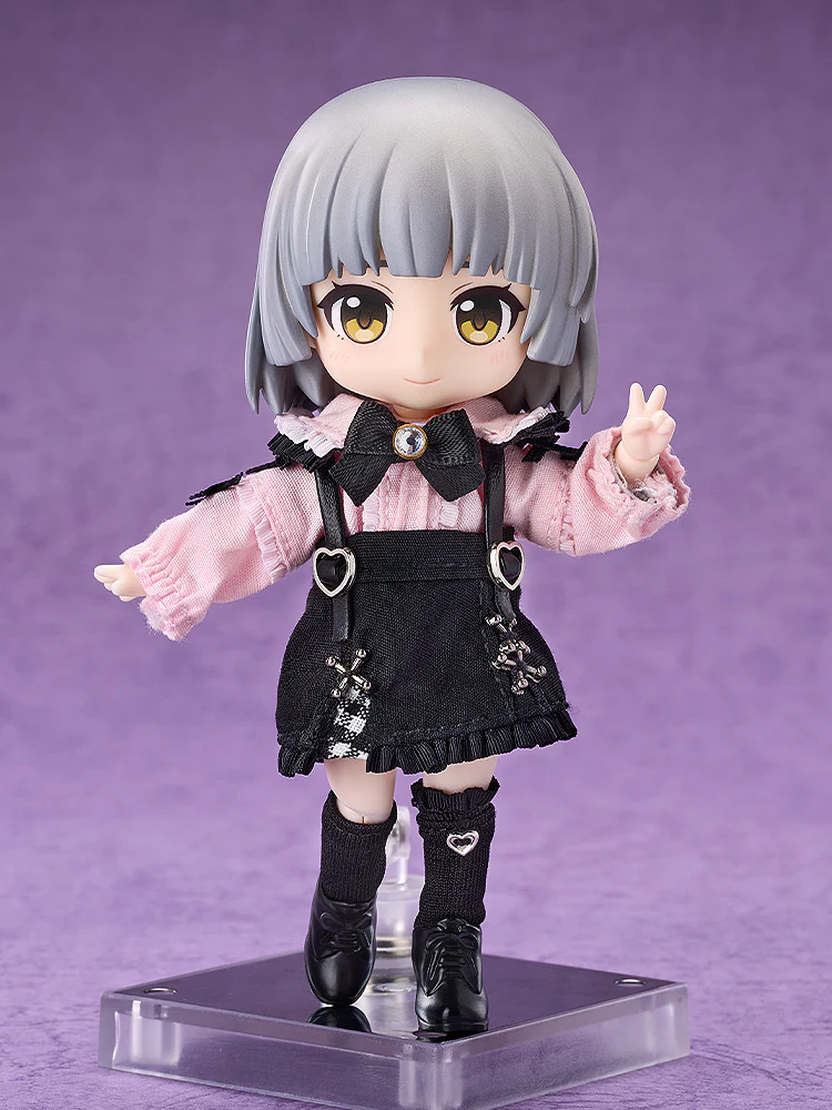 Nendoroid Doll Outfit Set: Suspender Skirt Set (Pink & Black/White & Pink/White & Blue) - Image 4