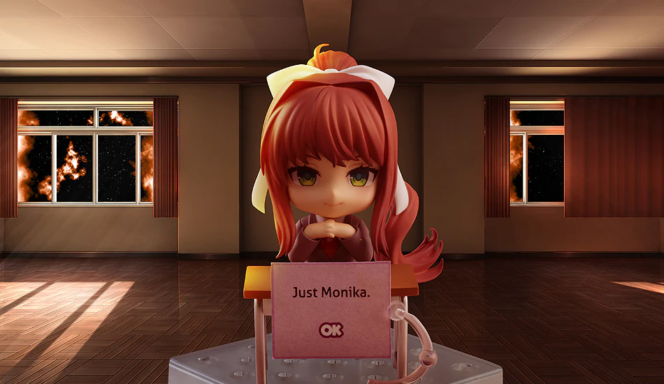 Doki Doki Literature Club! - Nendoroid Monika Figure (Rerelease) - Image 9