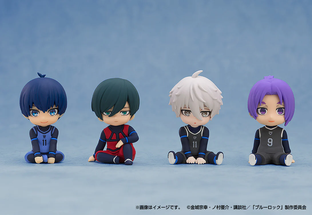 BLUE LOCK - Nendoroid Plus Isagi Yoichi/Itoshi Rin/Nagi Seishiro/Mikage Reo Rubber Mascot - Image 5