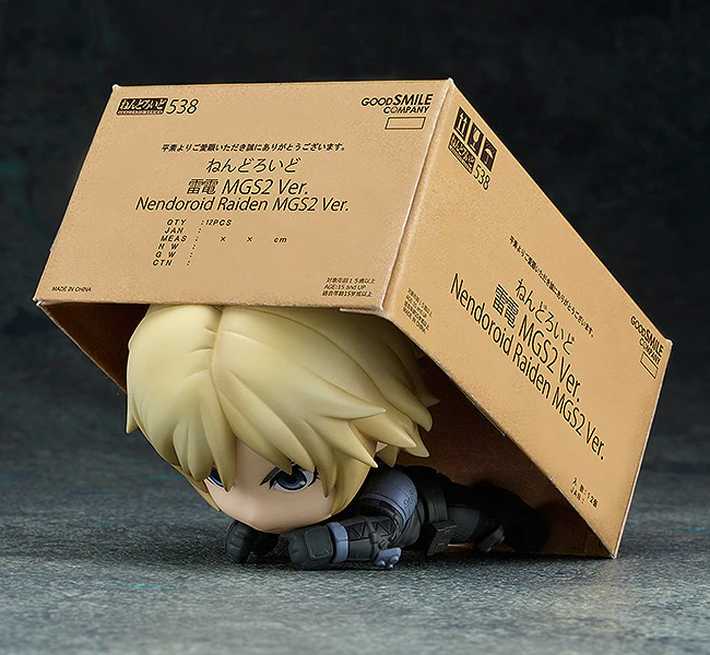 METAL GEAR SOLID 2: SONS OF LIBERTY - Nendoroid Raiden: MGS2 Ver. Figure (Re-release) - Image 3
