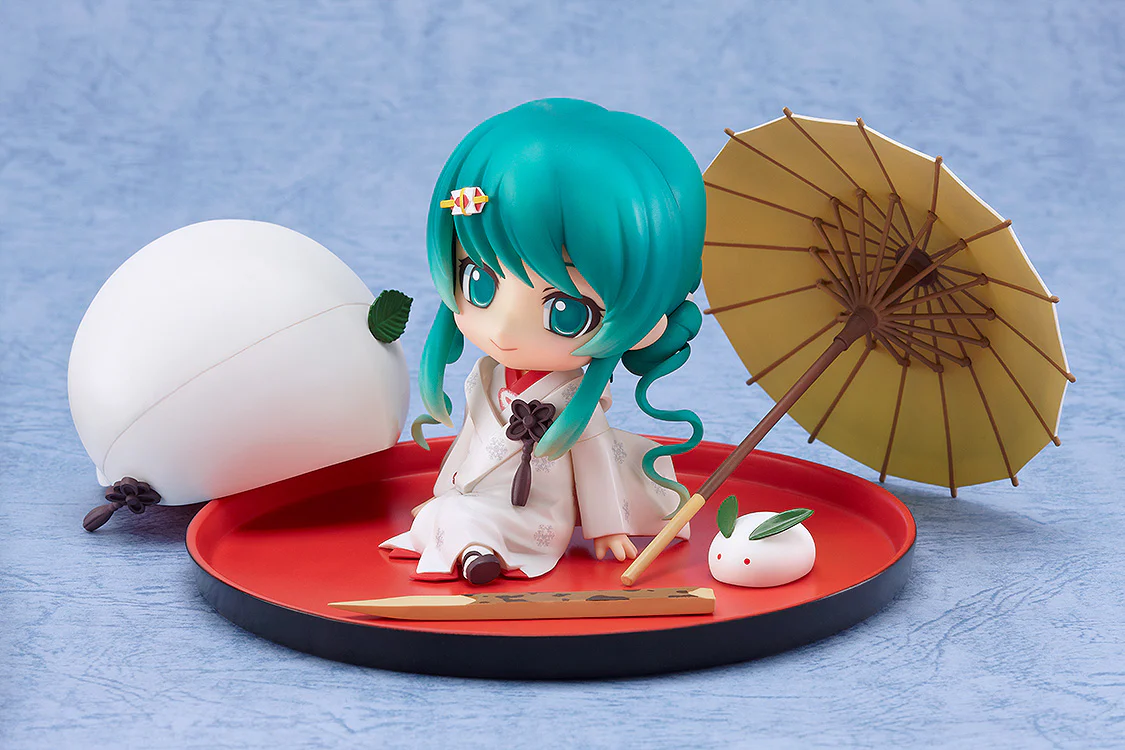 Hatsune Miku - Nendoroid Snow Miku: Strawberry White Kimono Ver. Figure - Image 4