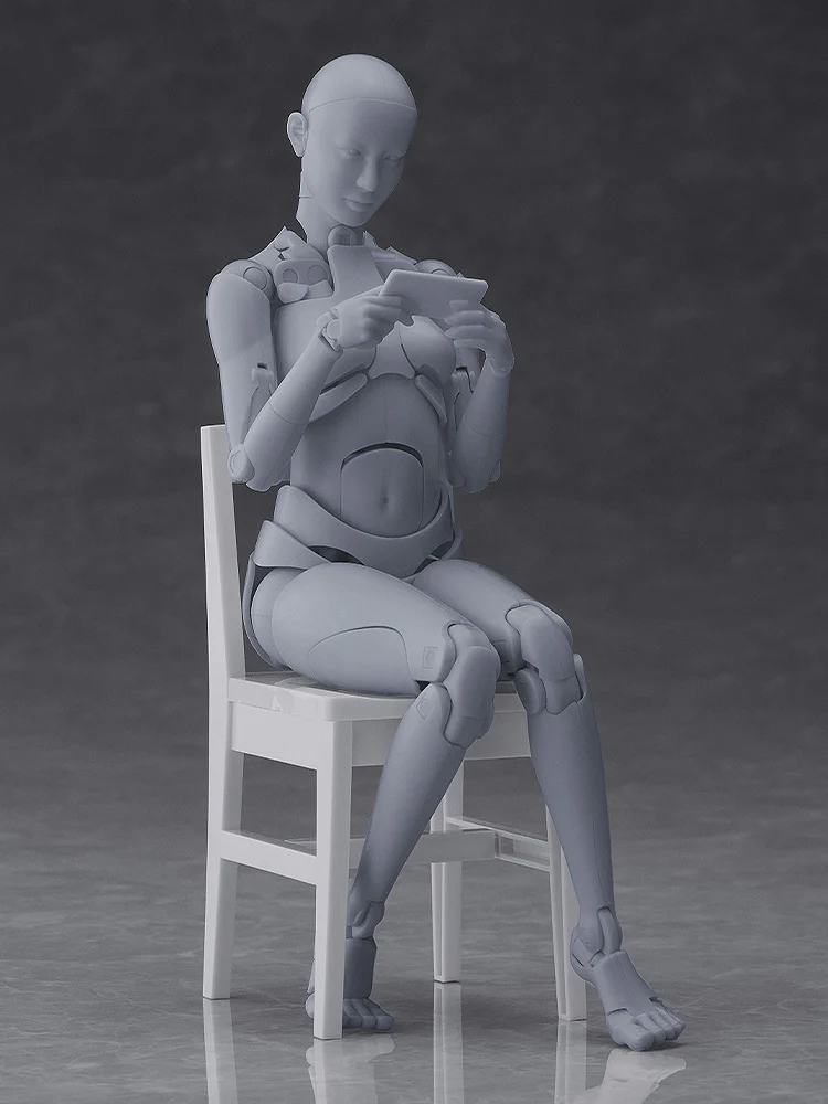 Nishimura Style Drawing Doll Olive Gray/Flesh - Image 13