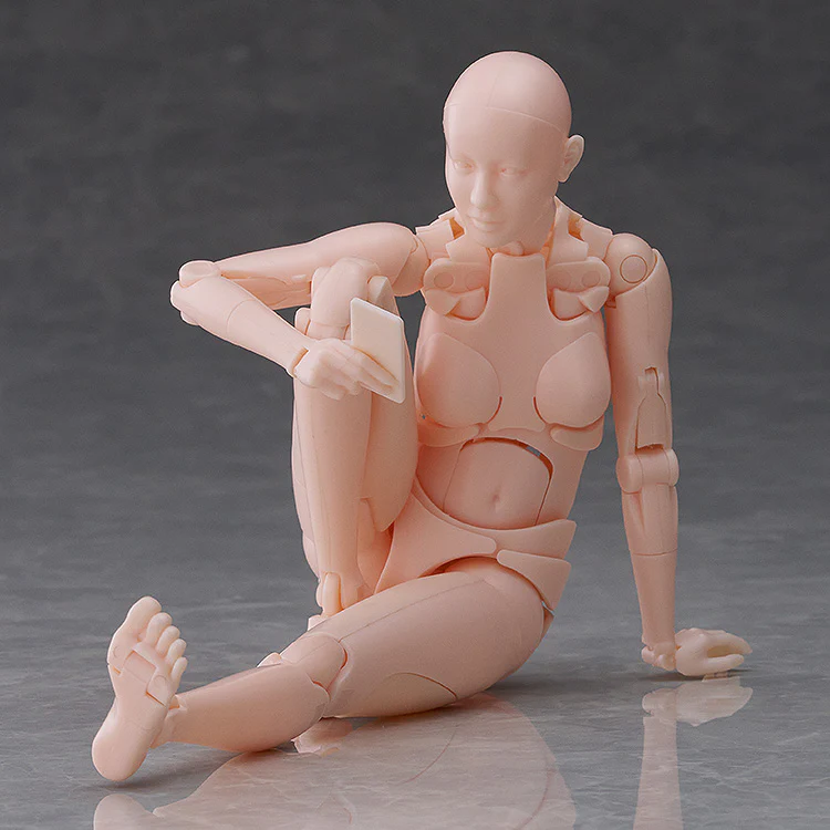 Nishimura Style Drawing Doll Olive Gray/Flesh - Image 14