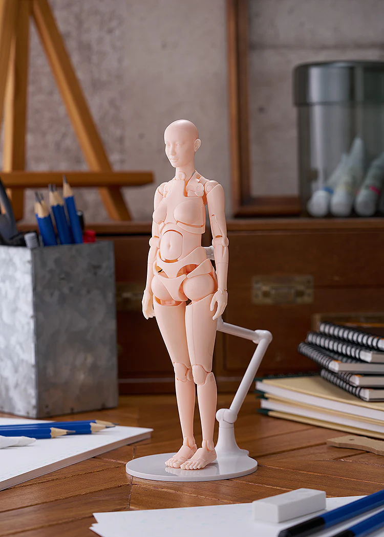 Nishimura Style Drawing Doll Olive Gray/Flesh - Image 21