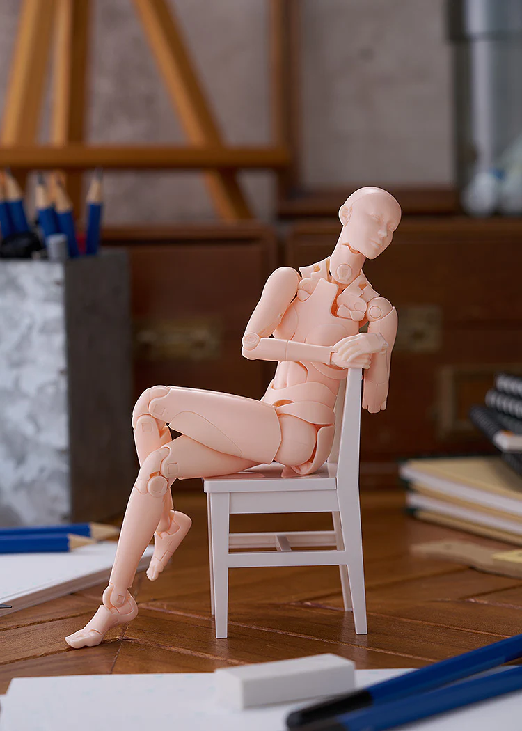 Nishimura Style Drawing Doll Olive Gray/Flesh - Image 22