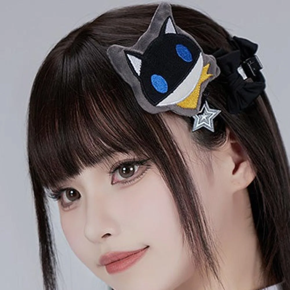 Persona 5 Royal Fluffy Hairpin: Joker Ver./Mona Ver. - Image 13