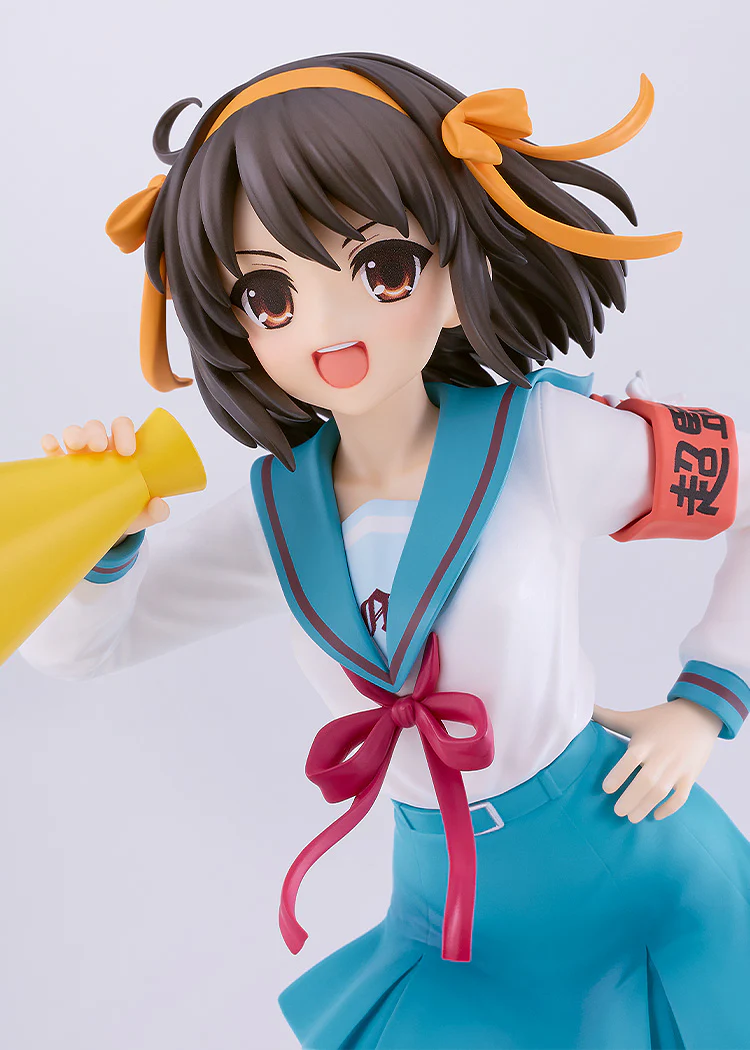 The Melancholy of Haruhi Suzumiya - POP UP PARADE Haruhi Suzumiya L Size Figure - Image 6